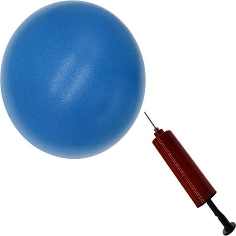 Ballon D Exercice - 20 Cm - Anti Eclatement - Pour Pilates Yoga Et Reeducation - 1 Unite