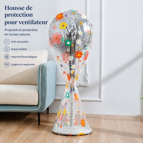 Housse intégrale longue pour ventilateur sur pied PEVA imperméable taille standard 200 g – Livraison gratuite