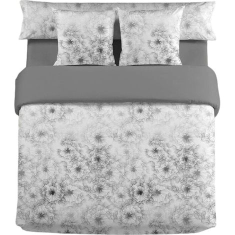 EL MUNDO Bettbezug Pierre Cardin Grau Bett 135 cm Jewel 100% COTTON