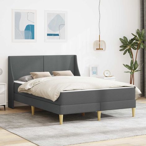 Cadre de lit avec matelas avec tête de lit Polyester (1/5)