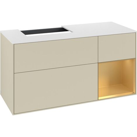Villeroy & Boch F151HFHJ meuble sous-lavabo Finion F15 (1/2)