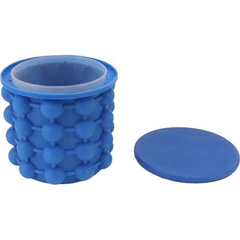 Grand moule à glaçons en silicone avec couvercle, idéal pour les restaurants. (1/5)