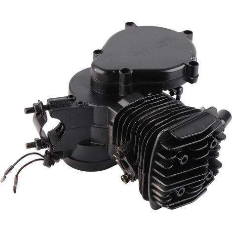Moteur à essence 2 temps 80 cm³ monocylindre 2,5-3,5 kW, refroidissement par air pour vélo motorisé (1/5)