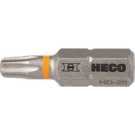 Embout HECO-Drive, HD-20 anneau orange, UE 10 pièces (1/5)