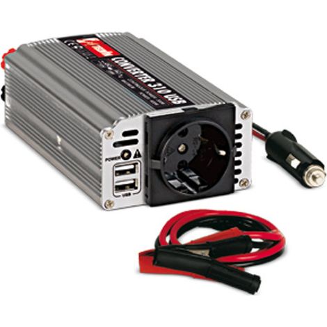 Convertitore Inverter 12V DC 230V AC Telwin Converter 310 USB (1/3)