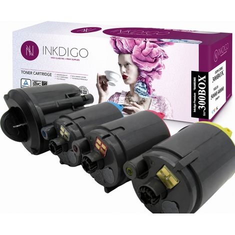Toner Inkdigo CLP-300 compatibile con Samsung CLP-300, CLX-2160, CLP-300N, certificato TÜV. (1/5)