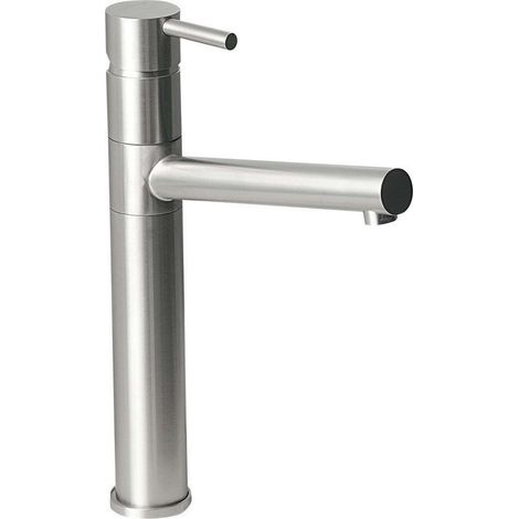 Sapho Minimal - Grifo de fregadero, acero inoxidable MI016 (1/2)