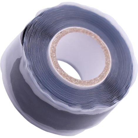 Bande pour vendre du noir de silicone auto-adhésive, résistante à (1/5)