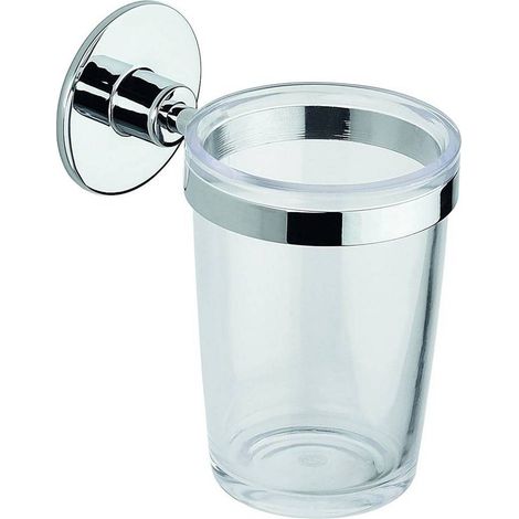 PORTA SPAZZOLINI SERIE 'WIND' cromo