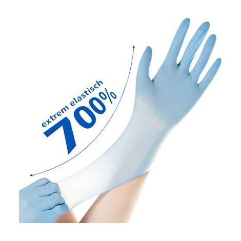 GANTS À USAGE UNIQUE TAILLE: L FRANZ MENSCH SAFE SUPER STRETCH 261181 100 PC(S)