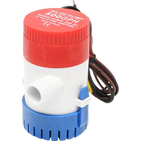 Pompa acqua, sentina sommergibile 12V 1800l/h Breckner Germany (1/5)