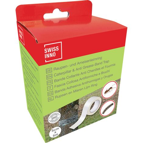 SWISSINNO Raupen-u.Ameisenleimring 5x5cm Natural Control Solution (1/4)
