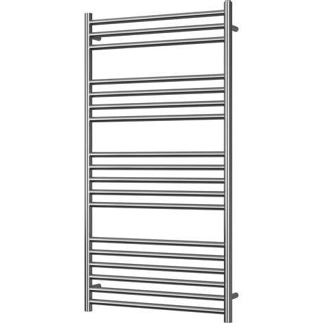 Aston - Stainless Steel Heated Towel Rail - H1200mm x W600mm - Straight (1/3)