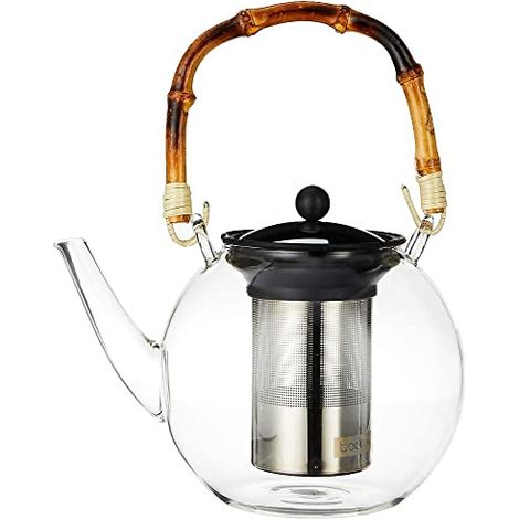 Bodum Assam Teiera a Pressione Trasparente 1,5 Litri (1/3)