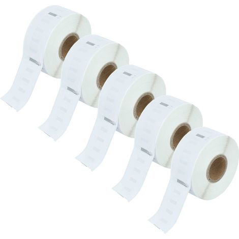 vhbw 5x Label Roll 19mm x 51mm (220 Label) Replacement for Dymo 11355 for Label Maker (1/4)