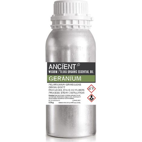 Huile Essentielle de Géranium Bio 0.5kg- Vendu par 1