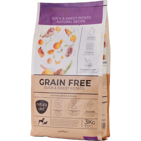 NATURA DIET DOG Wild Instinct Grain Free Duck & Sweet potato 3 kg