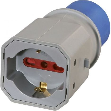 ADATTATORE INDUSTR. 16A 220 V- BIP/SCHU FIG.8 ELECTRALINE 3PMARK PZ 10,0