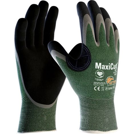 Guanti da lavoro ATG MaxiCut Oil 34-304-7Verde - 