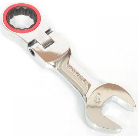 Clé plate oeil cliquet pivotant Bike Service pour auto 19mm Neuf (1/3)