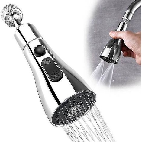 Douchette de rechange rotative à 360° pour robinet de cuisine (1/5)