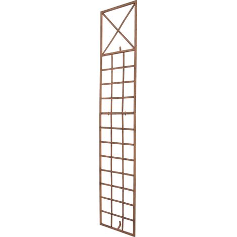 Rankgitter Trigo 200 x 40 cm antik braun (1/5)