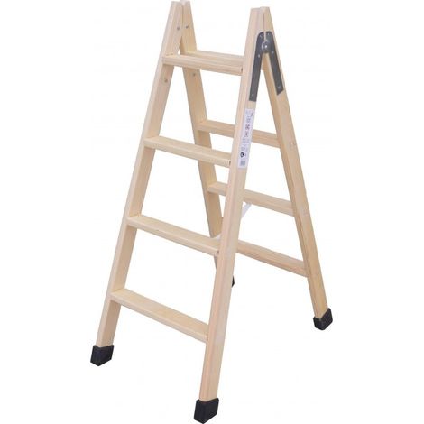 Escalera Ind Tijera 1,25Mt 5 Peldaños Dob Mad Climent (1/6)