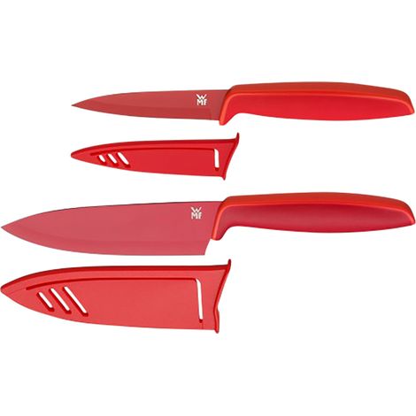 WMF Messerset 2-teilig rot Touch Küchenmesser (1/3)