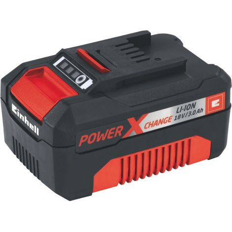 Einhell – Batterie lithium-ion 18V 3,0Ah – Protection contre surcharge et surchauffe – Indicateur LED – Compatible système Power X-Change (1/5)