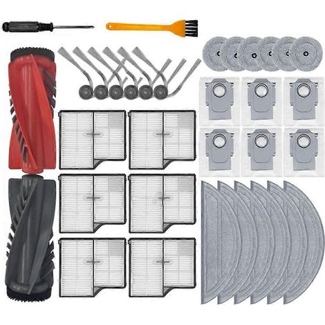 Zubehör für Roborock Saros 10 / S9 MaxV Ultra / S90ver / G30 / A1460RR Staubsauger: Rotationsbürste, Seitenbürste und Filter