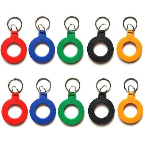 Lot de 10 cartes RFID réinscriptibles T5577 EM4305, couleurs assorties (1/5)