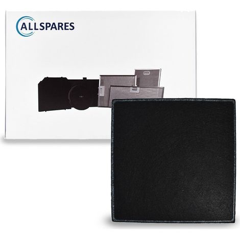 Filtro de carbón de alto rendimiento AllSpares compatible con Oranier AFP220 (220 x 220 x 49 mm) (1/4)