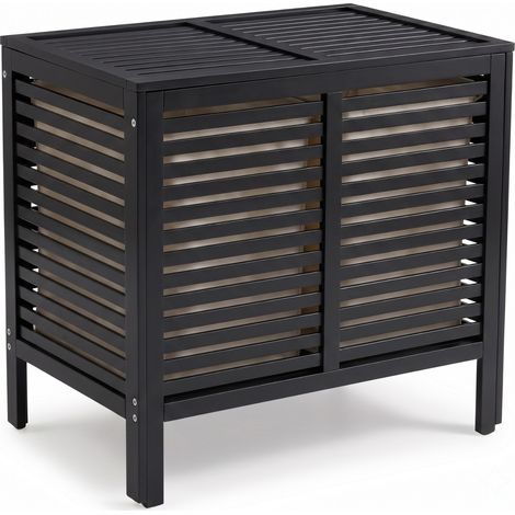 Doppelter Wäschekorb, Bambus MOA, 90 l (1/5)