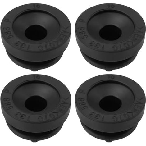 4 pièces Caoutchouc Œillet Boîtier Filtre Air Remplacement 07C133588P Compatible Audi A1 A3 A8 Q2, SEAT, SKODA, VW GOLF