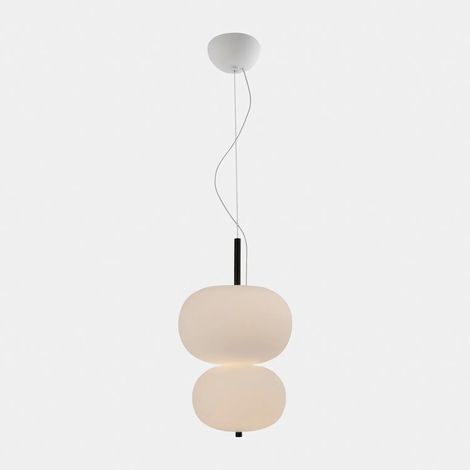[NEUWERTIG] B-Ware Ledsc4 Ilargi Double Led Hängeleuchte Lampe Pendelleuchte Phase Dunkel ø39,5cm