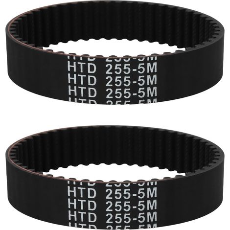 Set of 2 timing belts compatible with Festool BS75 belt sander from 07/96 and Holzher 2410 2411 up to 07/96 (1/5)