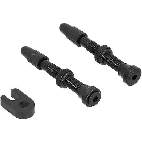 Valve amovible pour le gonflage et le dégonflage sous vide, compatible avec les vélos de route et les vélos pliants (noir). WHBYV (1/4)
