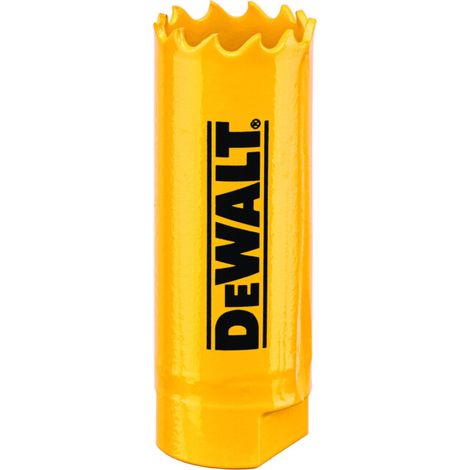 Scie cloche DeWALT Bimétal 24mm, profondeur de coupe 44mm ( Prix pour 1 ) (1/2)