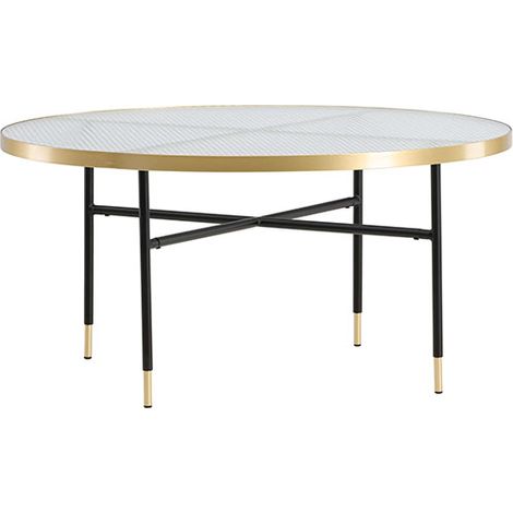 Bubbles table basse Ø98 cm doré. (1/5)