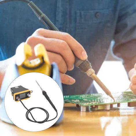 Station de soudage sans fil portable PTS300D avec écran TFT de 1,77 pouce, compatible avec la batterie Dewalt 20 V. (1/5)