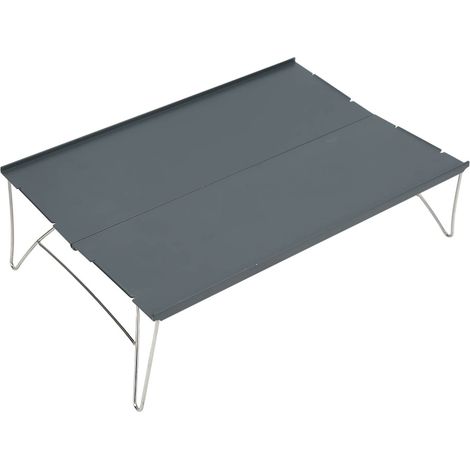 Table de barbecue de camping légère en alliage d'aluminium portable résistante à la corrosion, table de pique-nique (1/5)