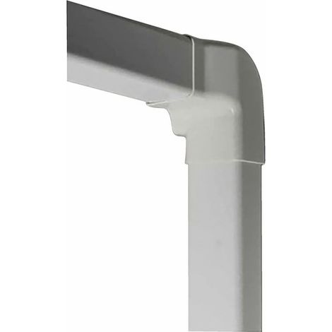 Angle vertical droit 60x80 blanc crème 9001 (X 4) - DIFF