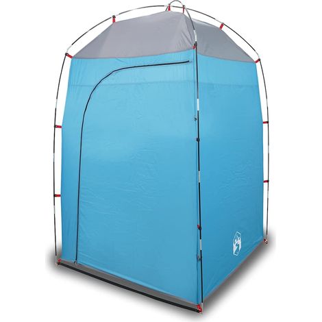 vidaXL Tienda de ducha impermeable azul (1/2)