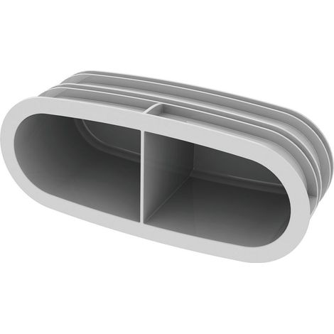 Vaillant Coperchio cieco bocchettone di raccordo per distributore d'aria a bassa costruzione (10 pz.), 0020231944