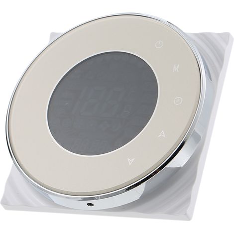 Climatiseur central Champagne BAC-6000 95240 V CA, chauffage et climatisation, écran tactile numérique LCD, mémoire de données programmable hebdomadaire 5+2, thermostat d'ambiance (1/5)