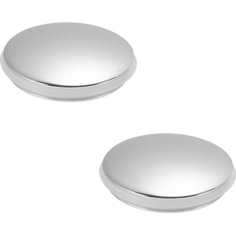 2-Pack Push Button Basin Waste – 35mm Click Clack Sink Plug Replacement for Bathroom & Kitchen – Durable Brass Pop-Up Drain Stopper with M8 Thread (1/5)