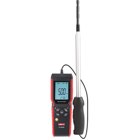 UNI-T UT362H - ANÉMOMÈTRE NUMÉRIQUE À FIL CHAUD HAUTE SENSIBILITÉ - MESURE ANÉMOMÈTRE - POUR CONDUITS DE VENTILATION - MESURE DU
