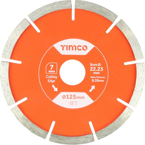 TIMCO General Purpose Mortar Raking Diamond Blade - 125 x 22.2