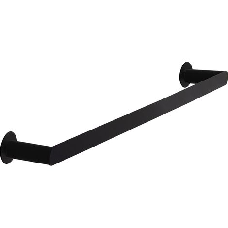 Toallero de Pared para Baño de 627mm Inox Negro Mate (1/2)