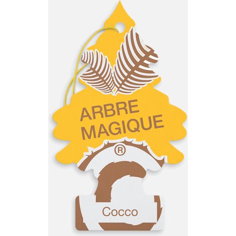 DEODORANTE AUTO 'ARBRE MAGIQUE' 'fruit' - cocco- 24 confezione - BricoGo (1/2)